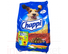 Šunų maistas Chappi su jautiena,paukštiena ir daržovėmis 2,7kg